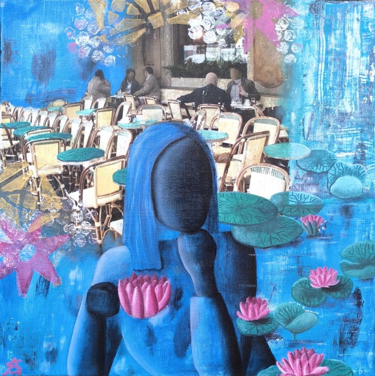 Pause rêveuse, de Anne-Sophie Guicheney The Art Cycle