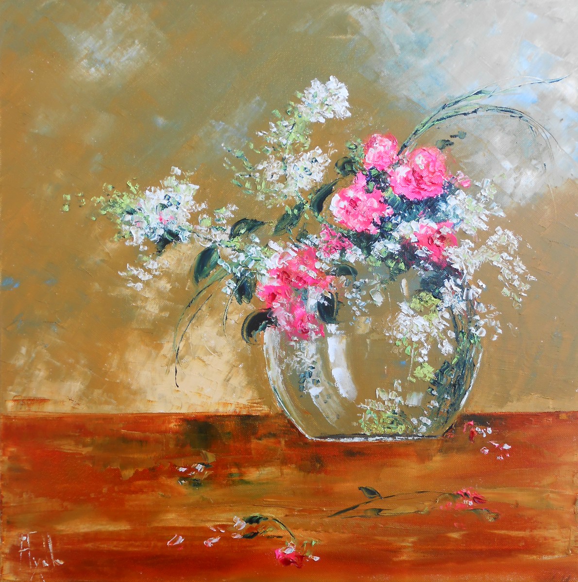 Éclat de roses, de Axelle Bosler The Art Cycle