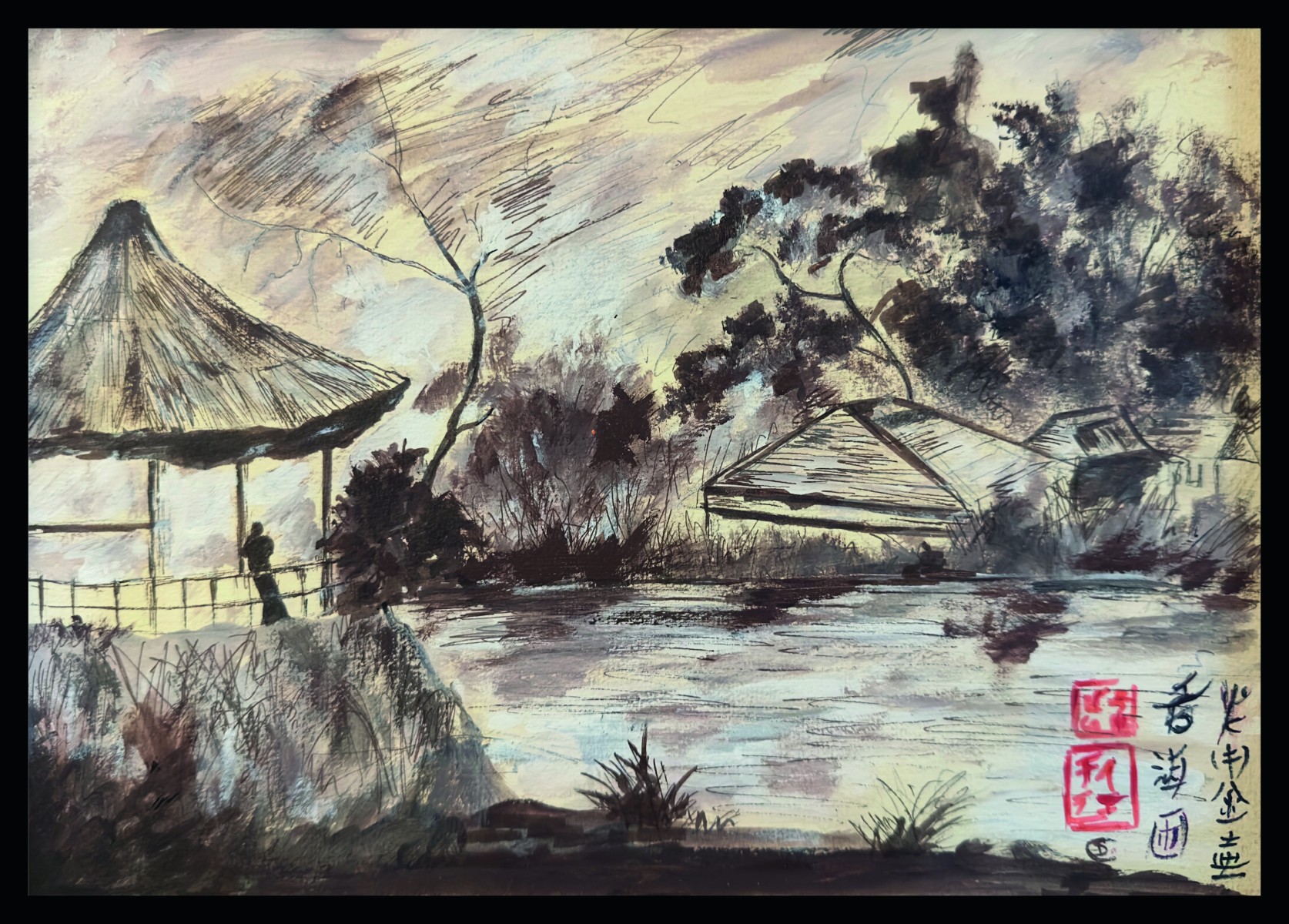 La paillote chinoise, de Didier Colomès The Art Cycle