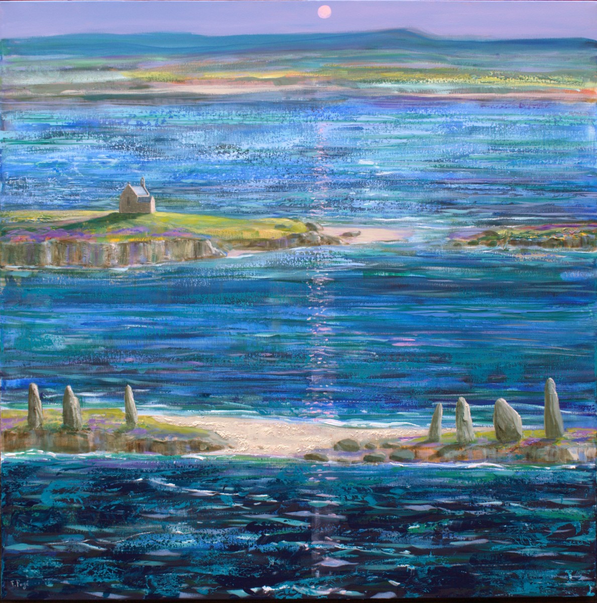 Pendant que la mer buvait le ciel..., de Francois Pagé The Art Cycle