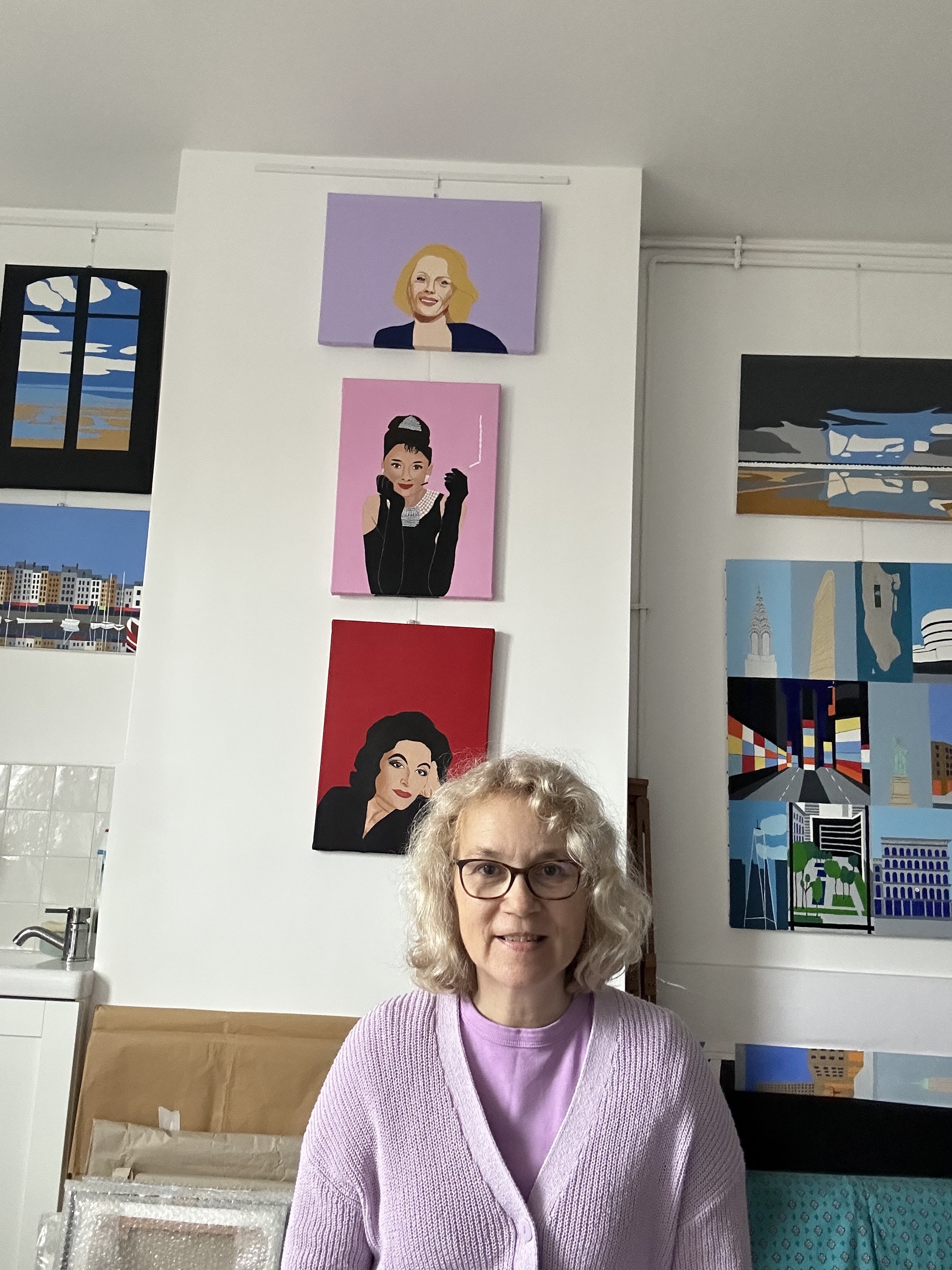 à la rencontre de l'artiste
                     Odile Raoul                