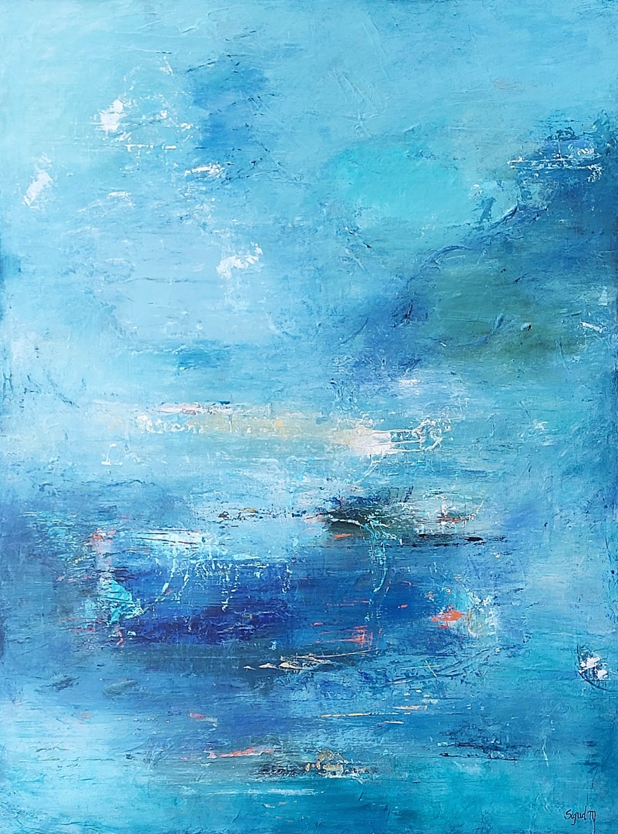 L'infini bleu, de Sigrid M The Art Cycle