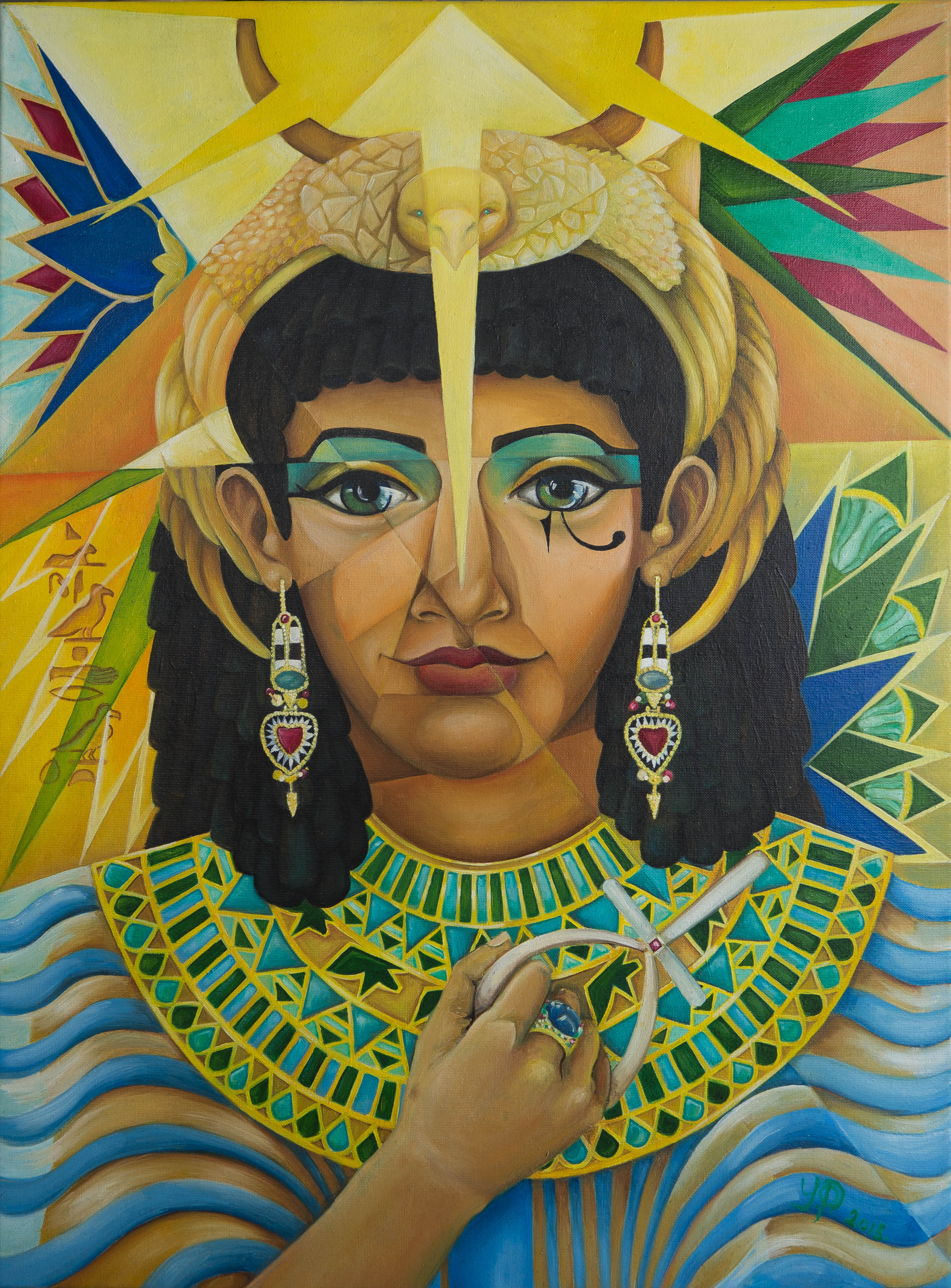 _ cleopatra peinture portrait theartcycle photo_principale.jpg The Art Cycle