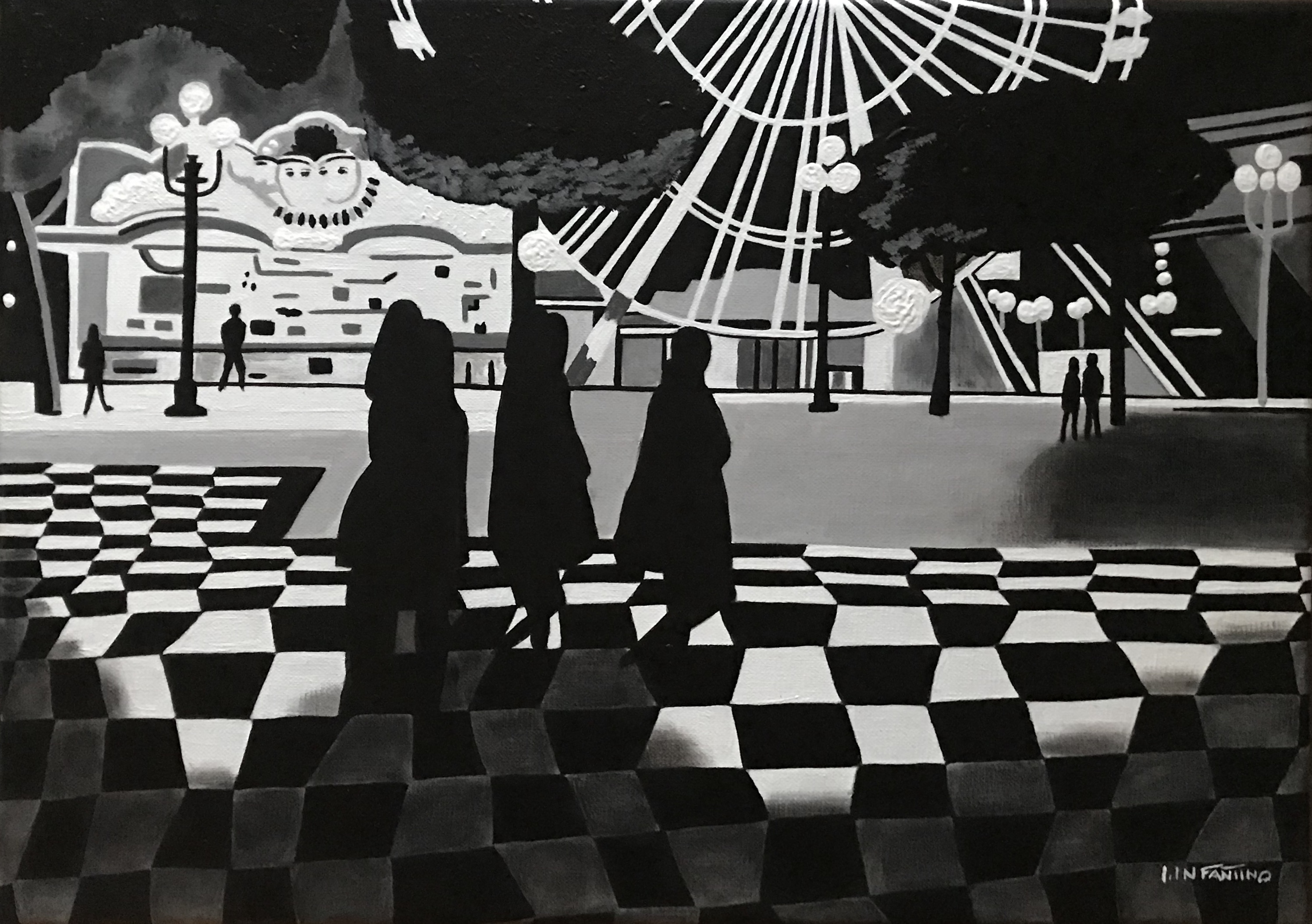Les Silhouettes, de Laetitia Infantino The Art Cycle