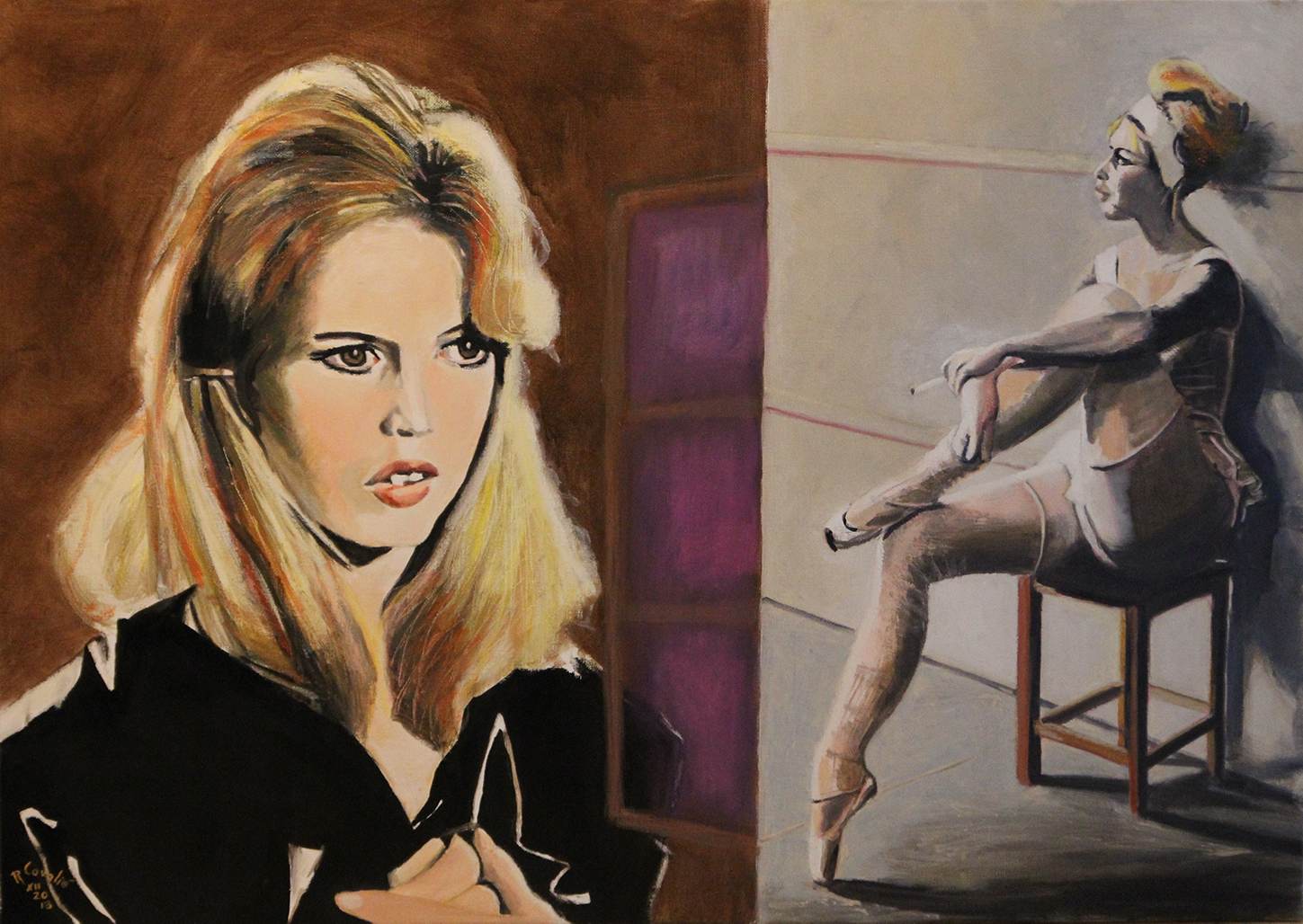 _ n935brigittebardot peinture portrait theartcycle photo_principale.jpg The Art Cycle