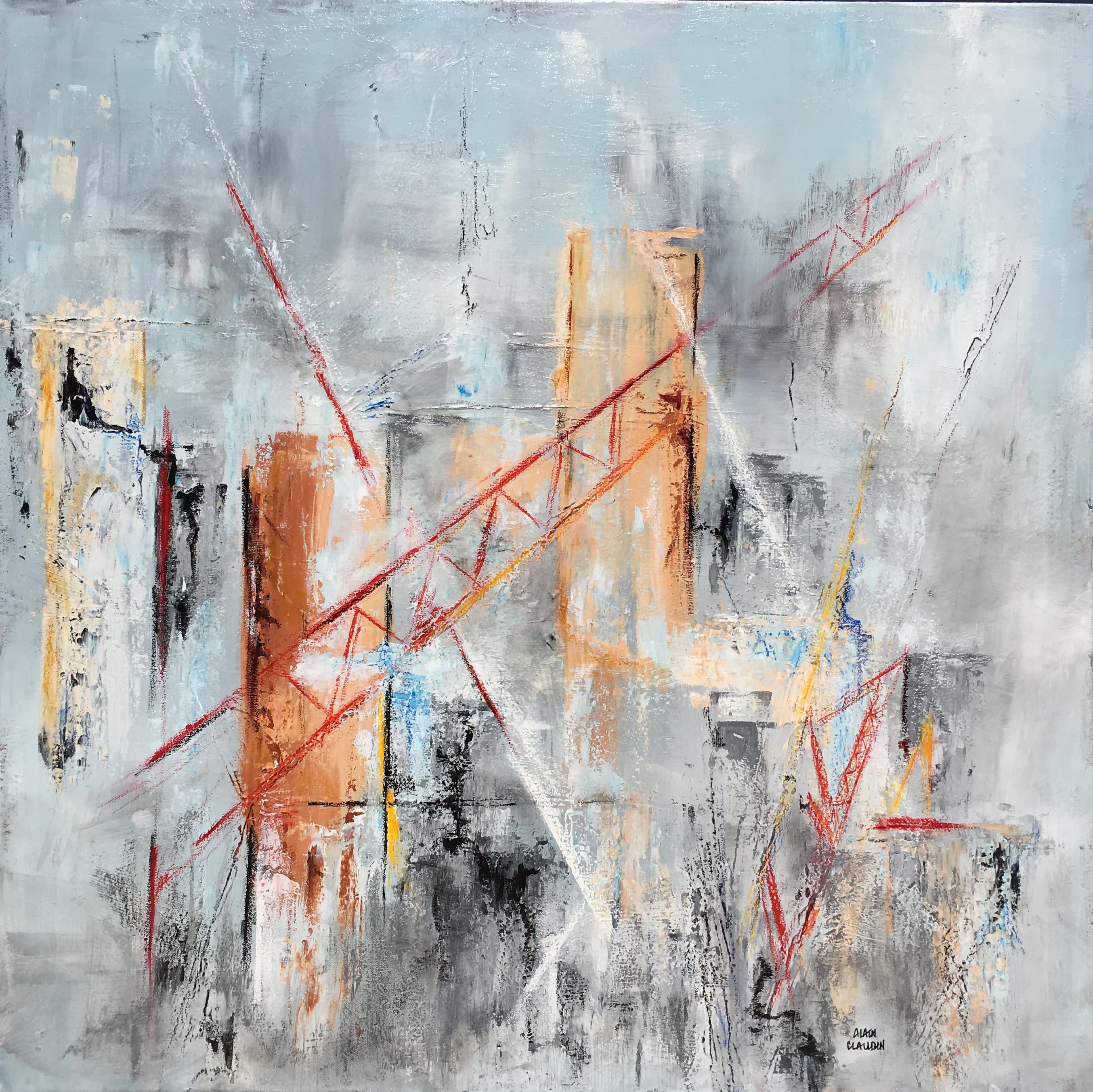 alainclaudin newyork peinture abstrait theartcycle photo_principale.jpg The Art Cycle
