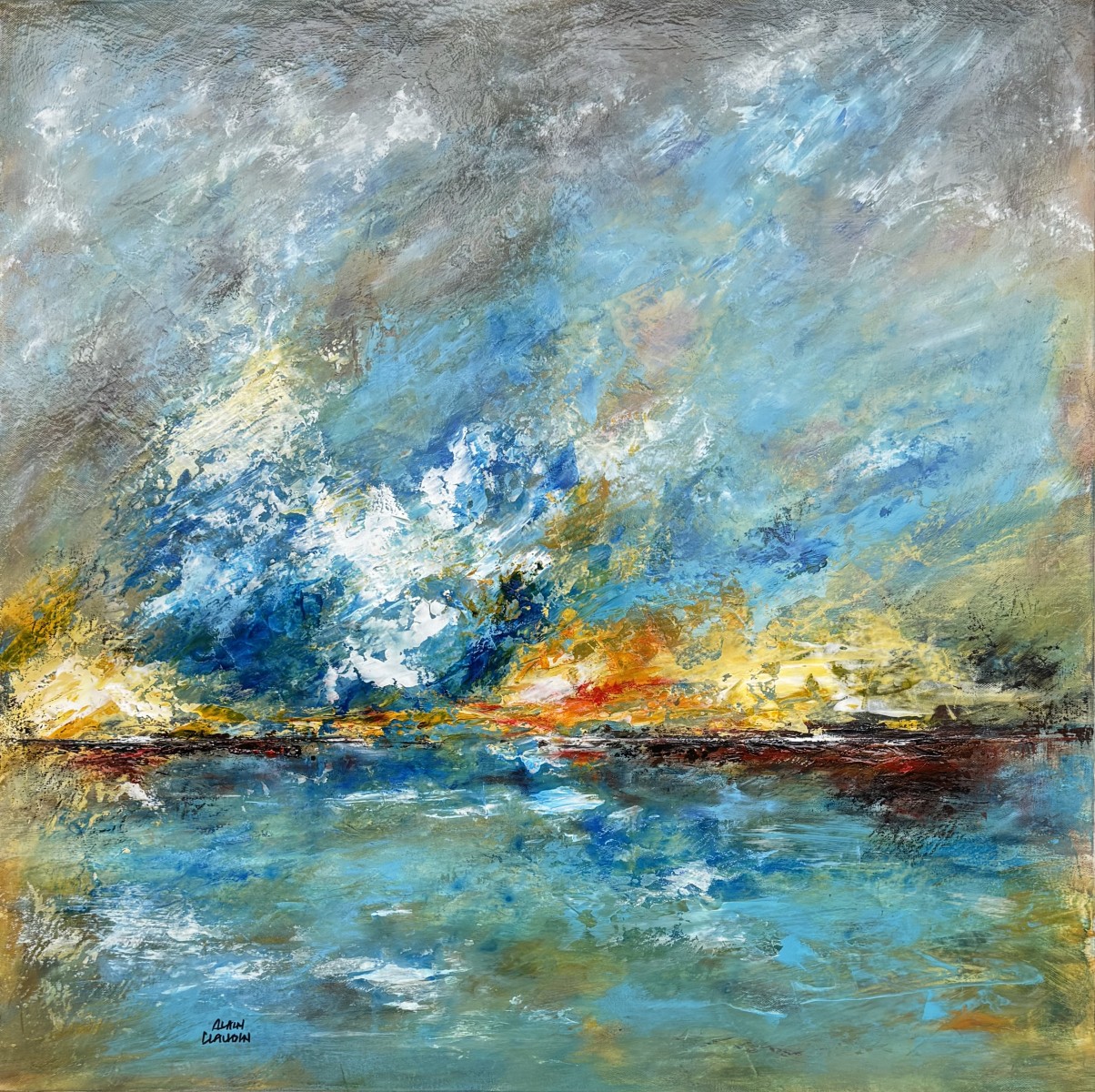 Tempête sur les Caraïbes, de Alain Claudin The Art Cycle