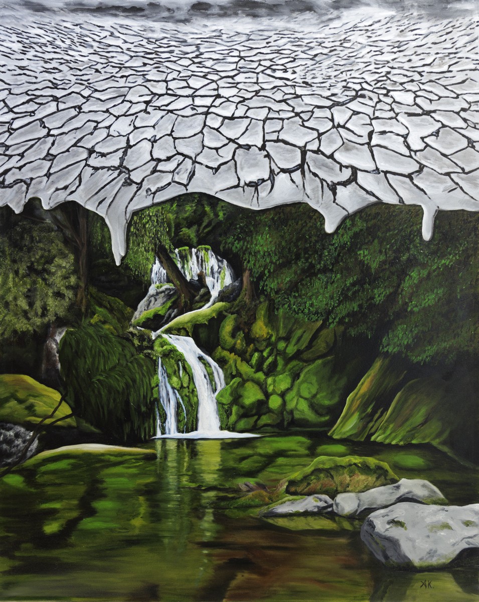 Assèchement de la terre, de Ambre Kalene The Art Cycle