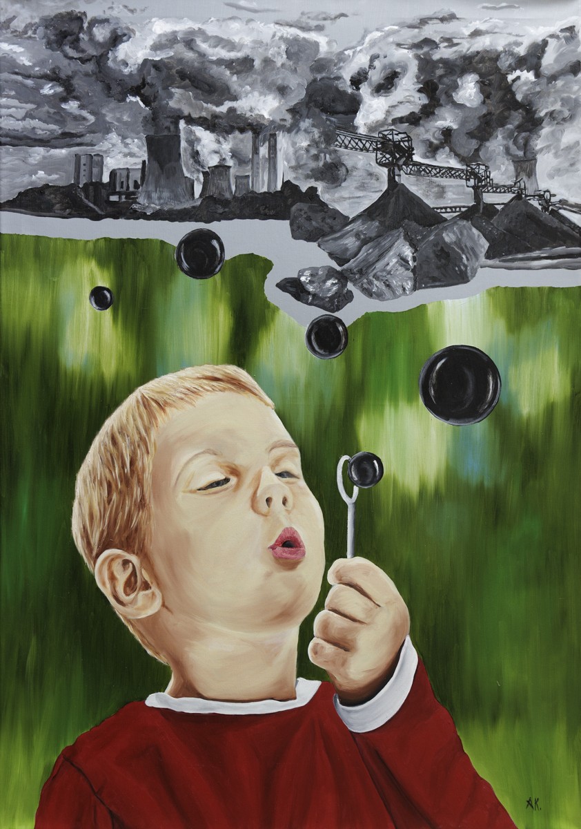 L'air charbonné, de Ambre Kalene The Art Cycle