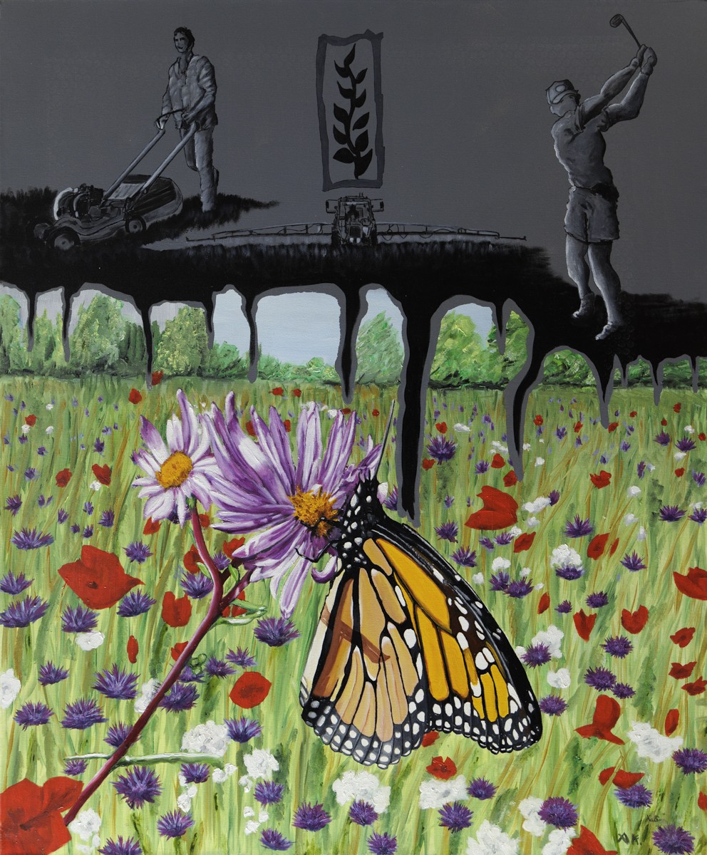 Papillons contre la destruction..., de Ambre Kalene The Art Cycle