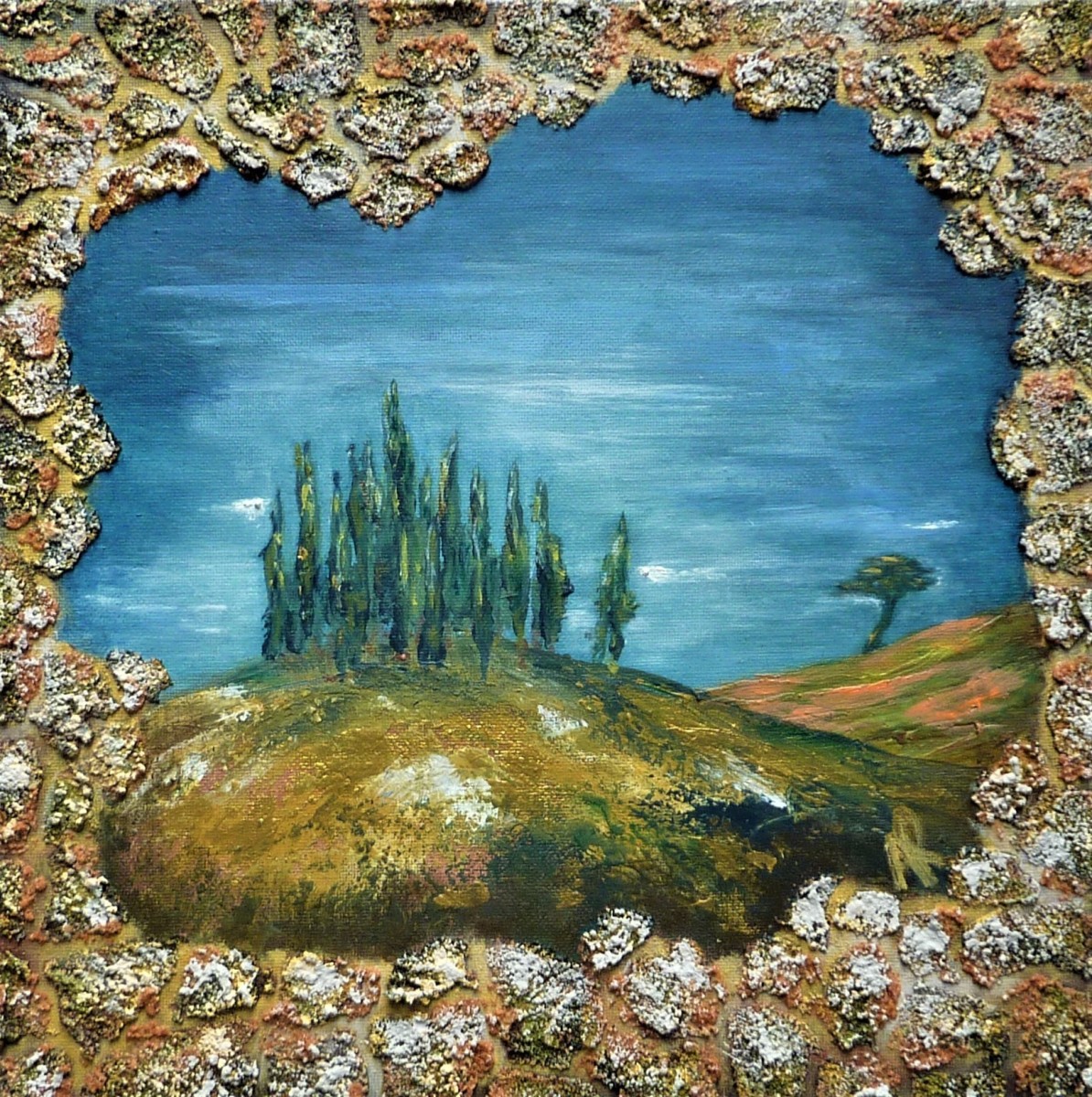 Le vieux mur, de Anne Robin The Art Cycle