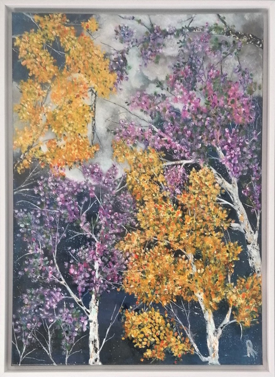 Lune fleurie, de Anne Robin The Art Cycle