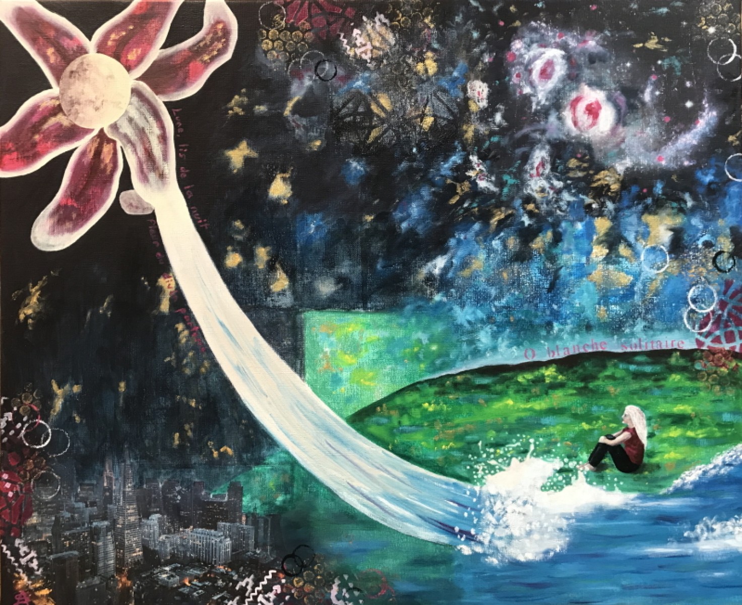Eclat de lune, de Anne-Sophie Guicheney The Art Cycle