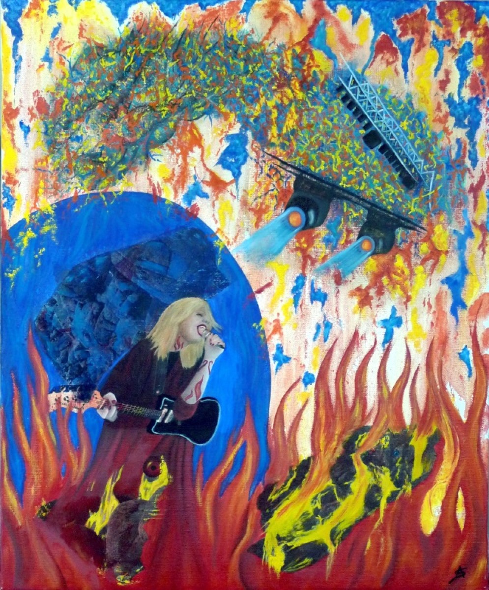 Feu, de Anne-Sophie Guicheney The Art Cycle