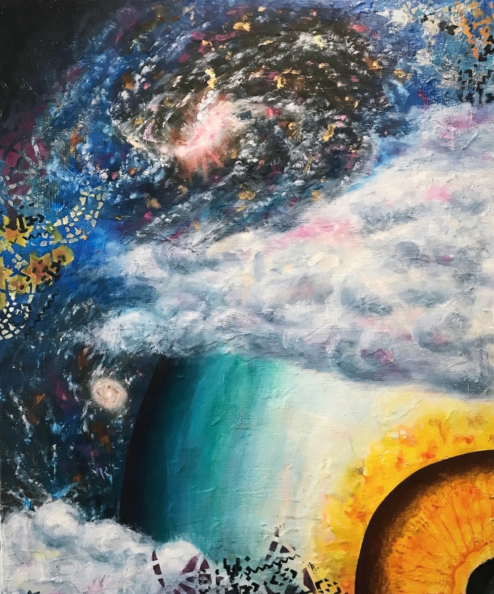 Oeil divin, de Anne-Sophie Guicheney The Art Cycle