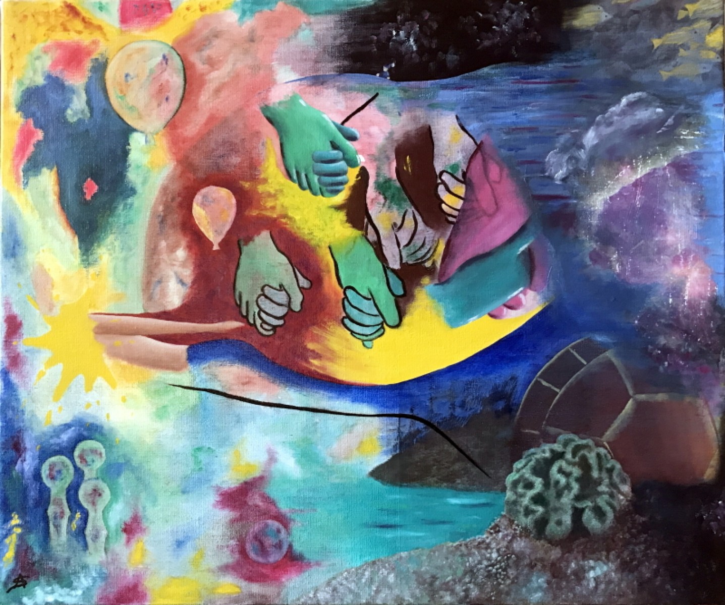Rêves de sirène 3, de Anne-Sophie Guicheney The Art Cycle
