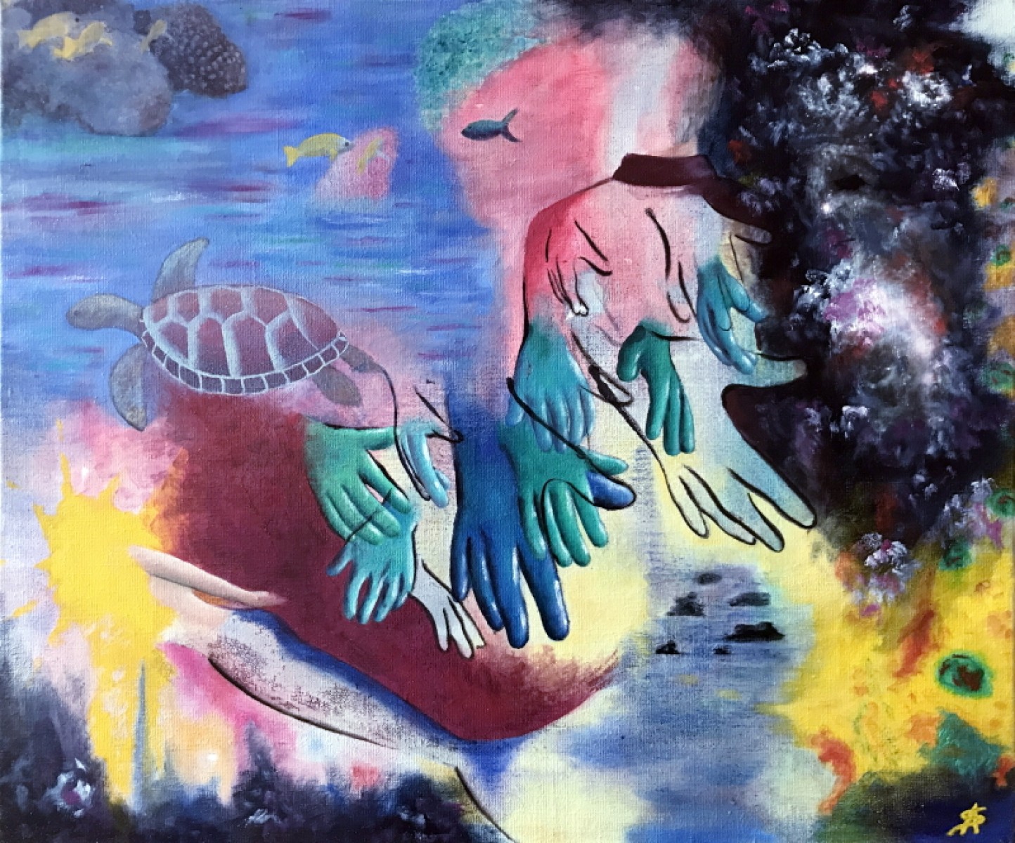 Rêves marins 3, de Anne-Sophie Guicheney The Art Cycle