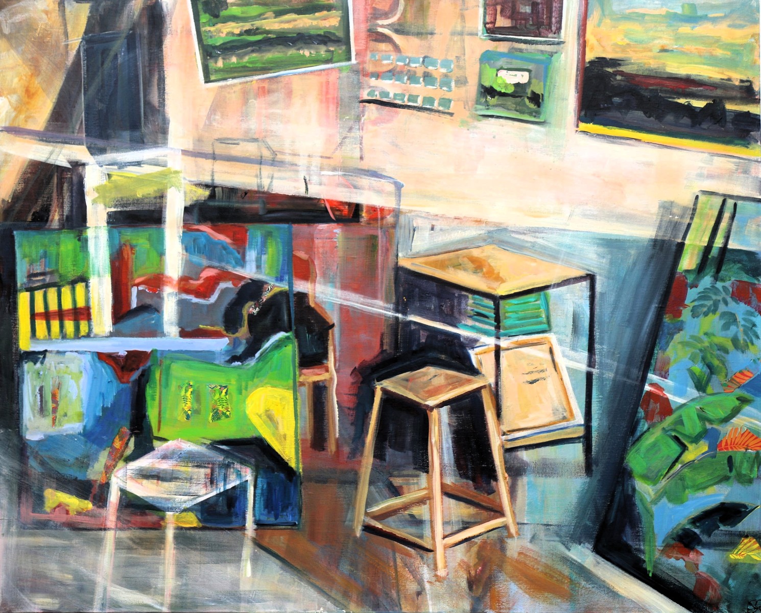 Echos d'atelier, de Anne Sophie Larcena The Art Cycle