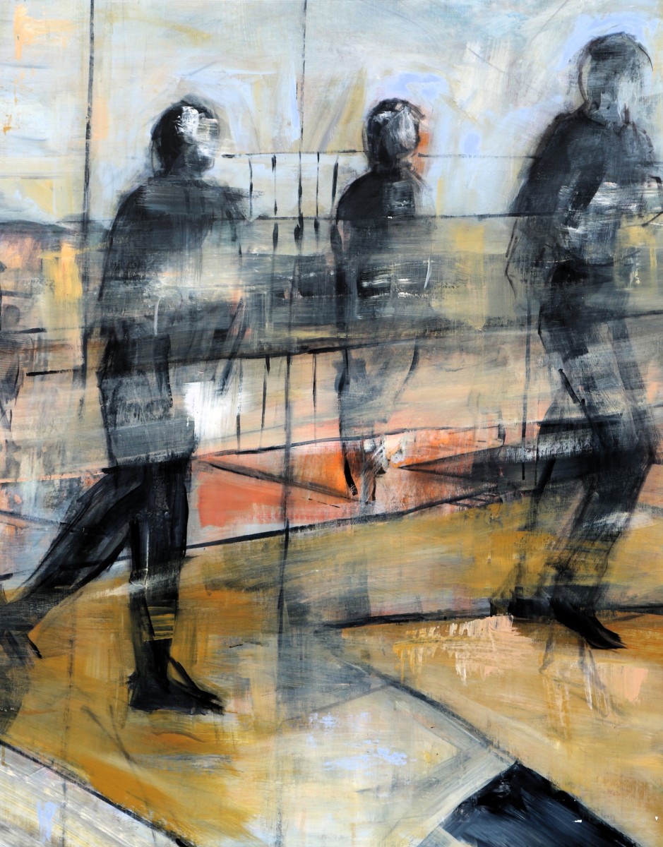 La traversée 2, de Anne Sophie Larcena The Art Cycle