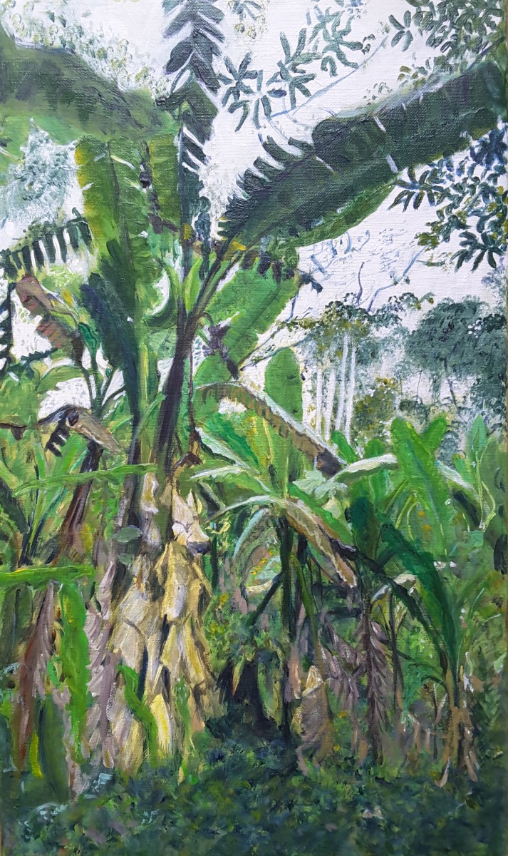 Bananiers, de Annie Darmon Tetart The Art Cycle