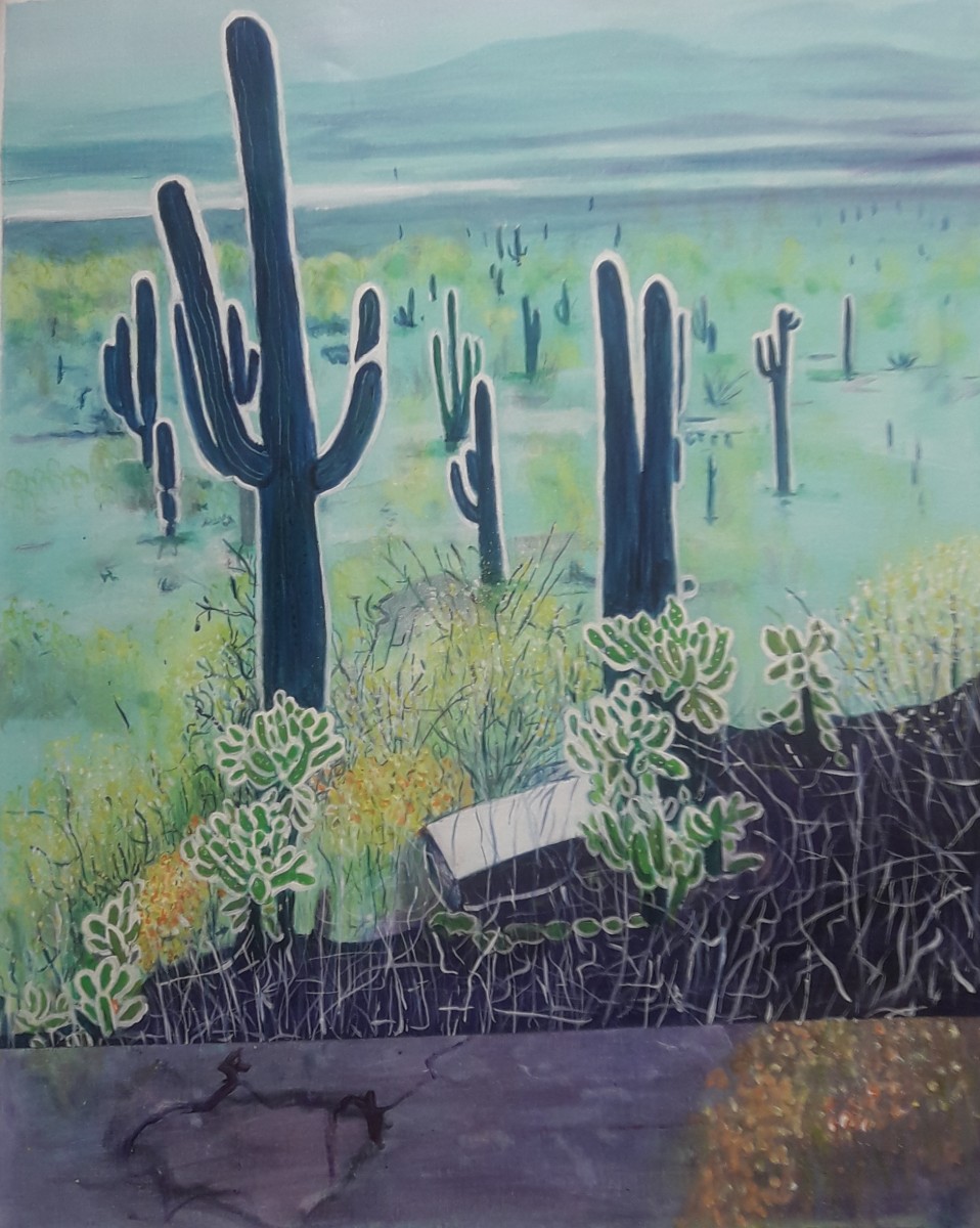 Cactus, de Annie Darmon Tetart The Art Cycle