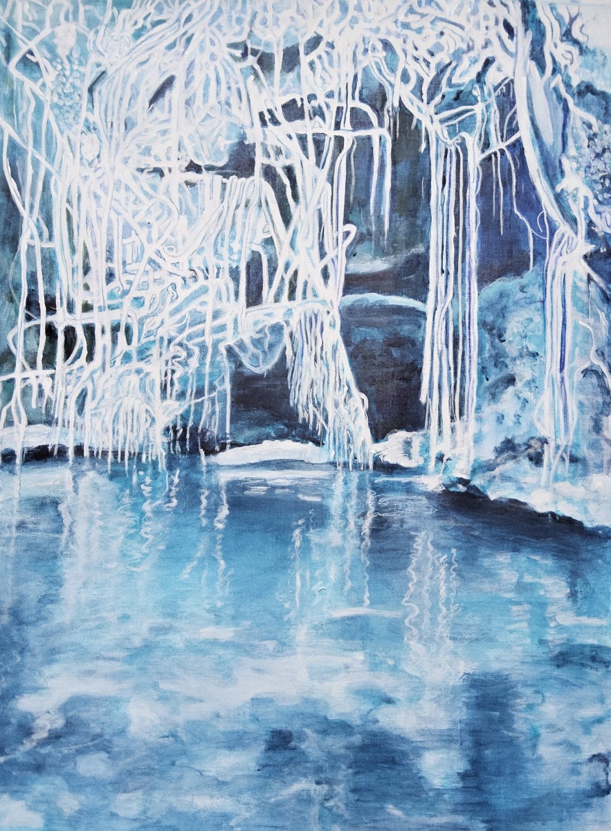 Cenote du Mexique, de Annie Darmon Tetart The Art Cycle