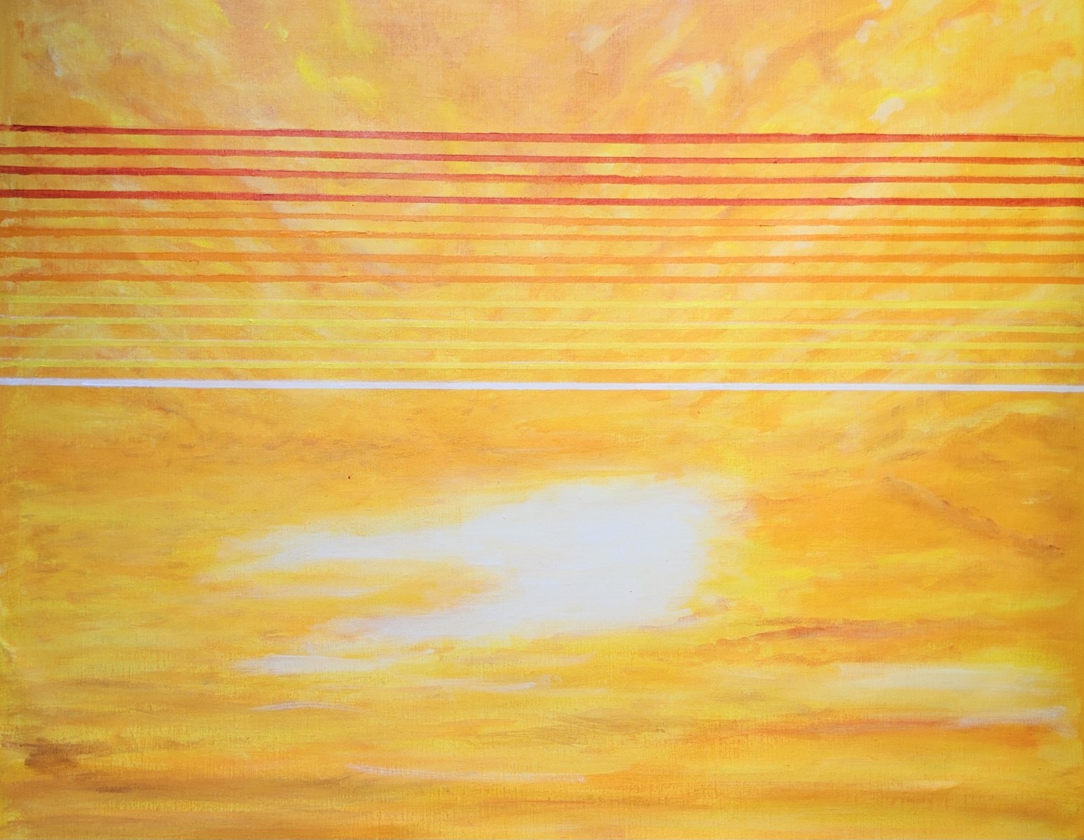 Cieux jaunes, de Annie Darmon Tetart The Art Cycle