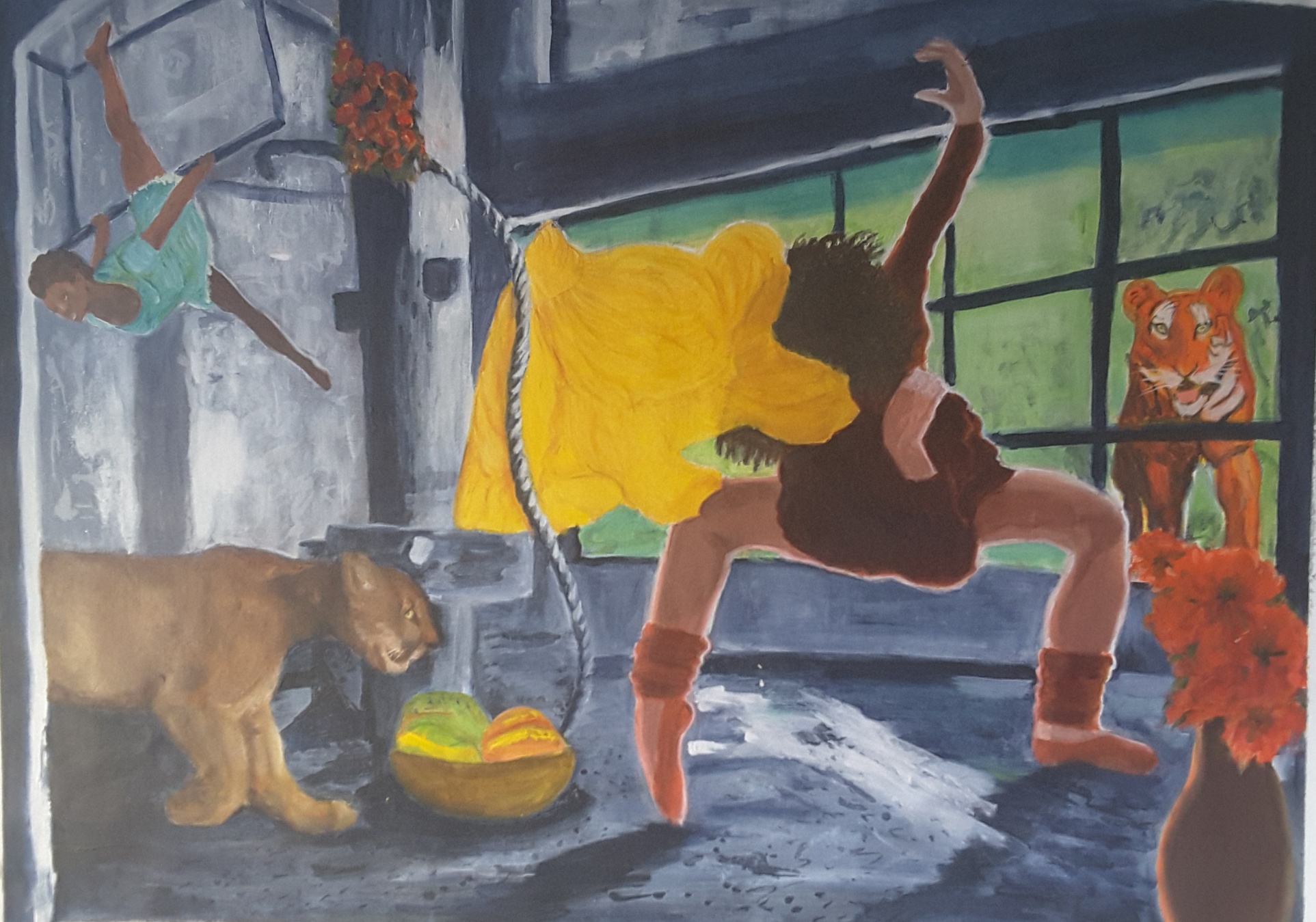 Danse avec les fauves, de Annie Darmon Tetart The Art Cycle