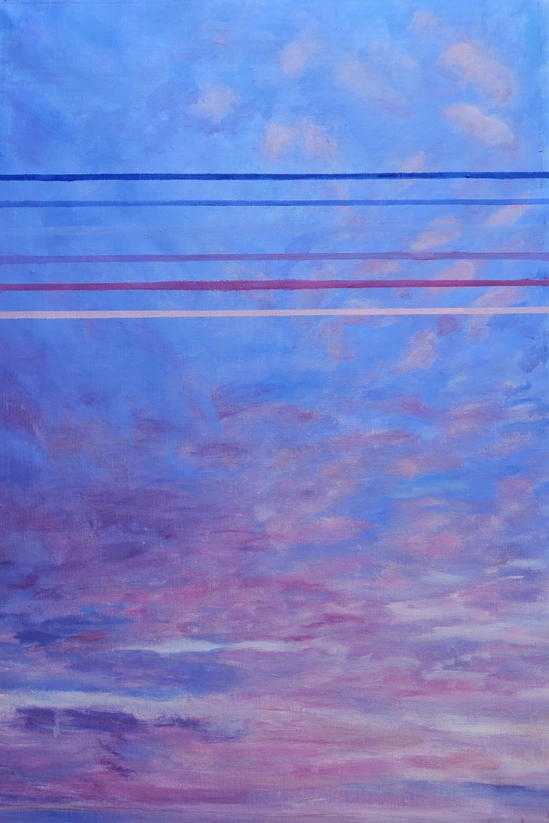 Du bleu au rose, de Annie Darmon Tetart The Art Cycle