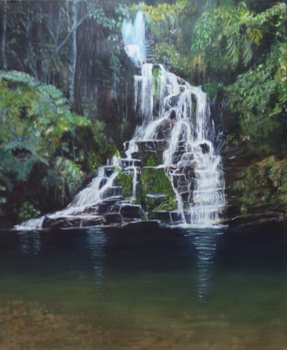 Grande cascade, de Annie Darmon Tetart The Art Cycle
