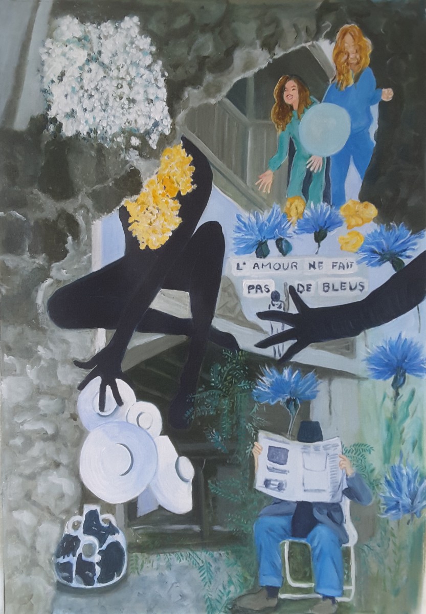 L'amour ne fait pas de bleu, de Annie Darmon Tetart The Art Cycle