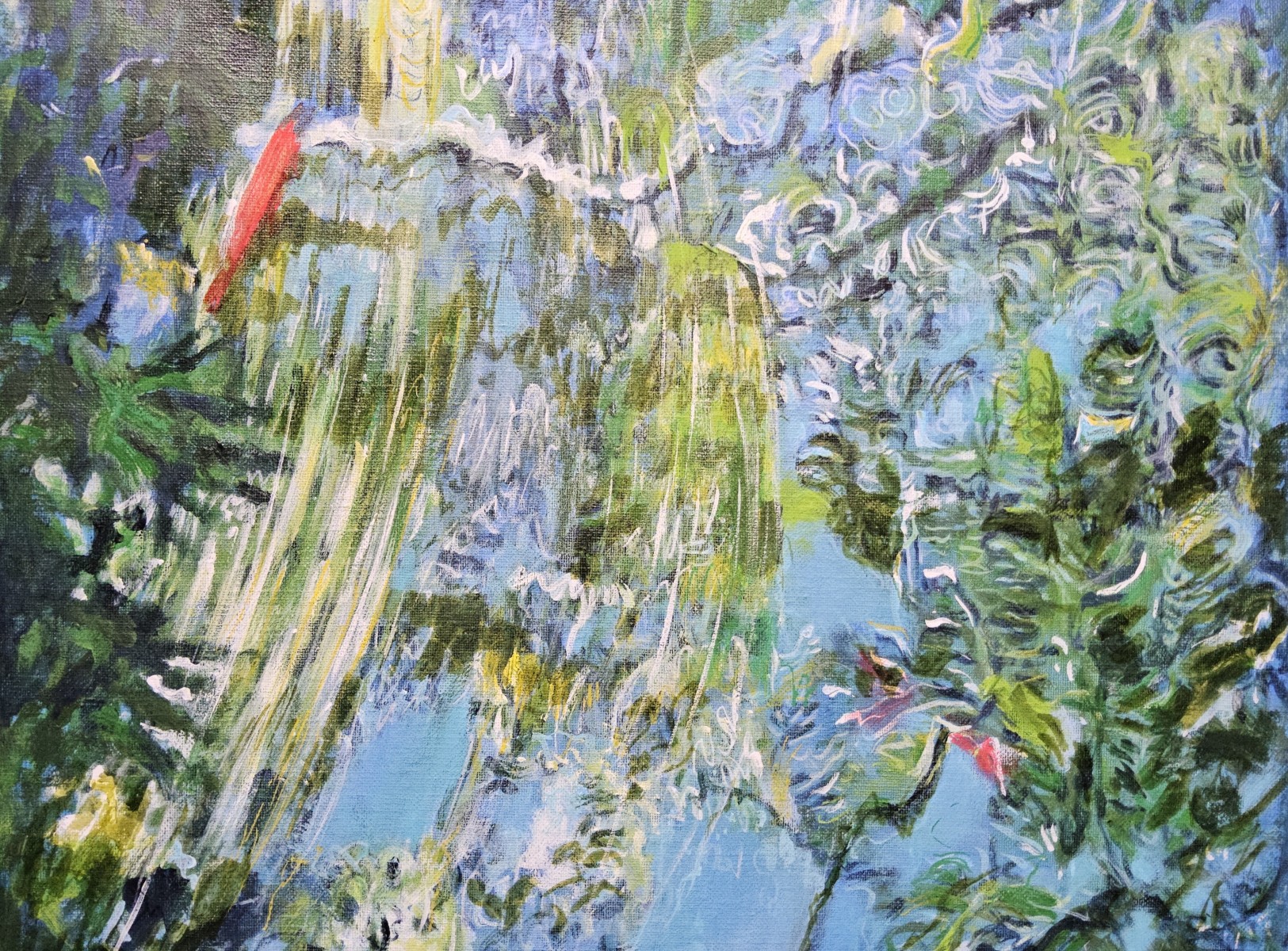 Poisson rouge, de Annie Darmon Tetart The Art Cycle