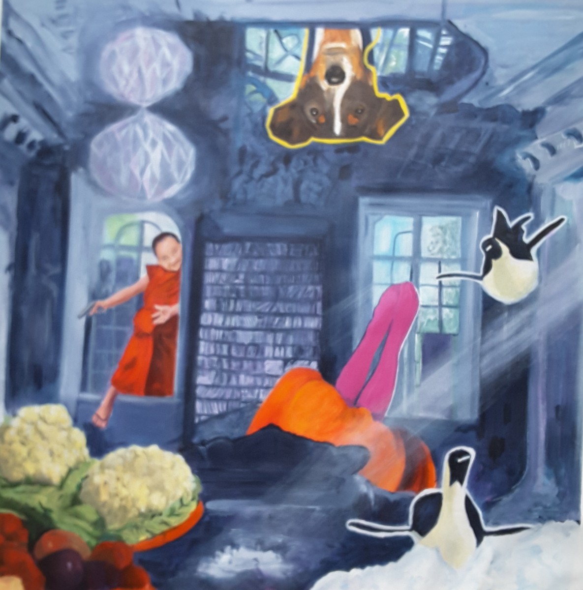 Scene de crime automnale, de Annie Darmon Tetart The Art Cycle