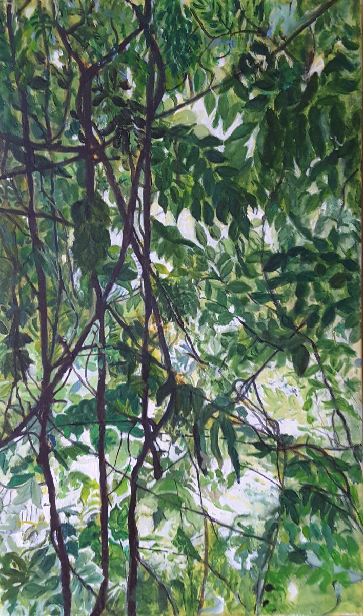 Treillis végétal, de Annie Darmon Tetart The Art Cycle