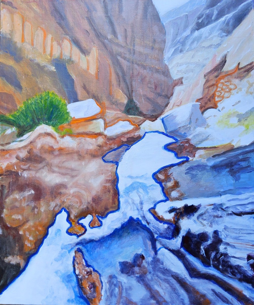 Wadi Oman 2, de Annie Darmon Tetart The Art Cycle