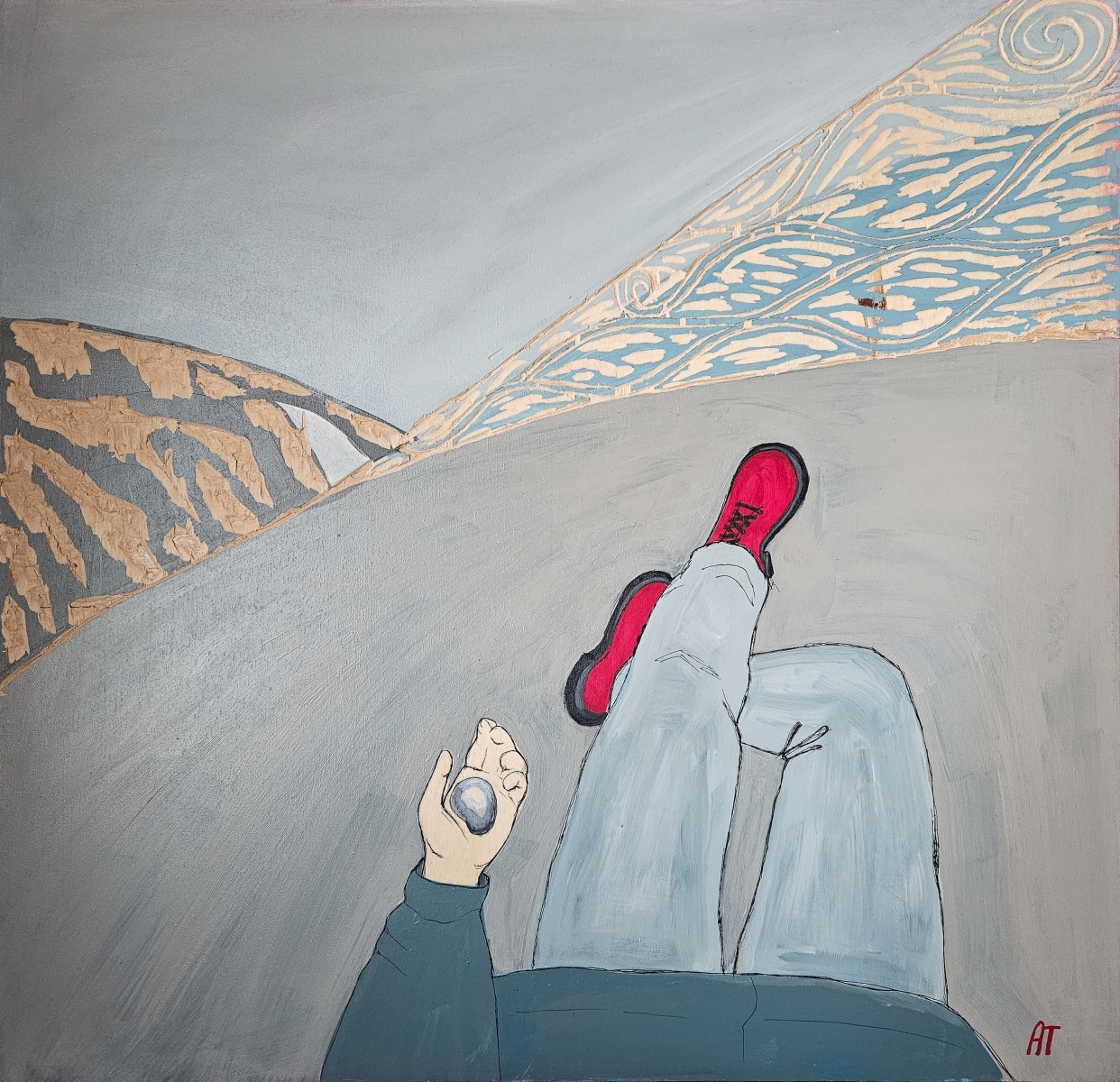 Chaque galet d’Étretat, de Arina Trunova The Art Cycle