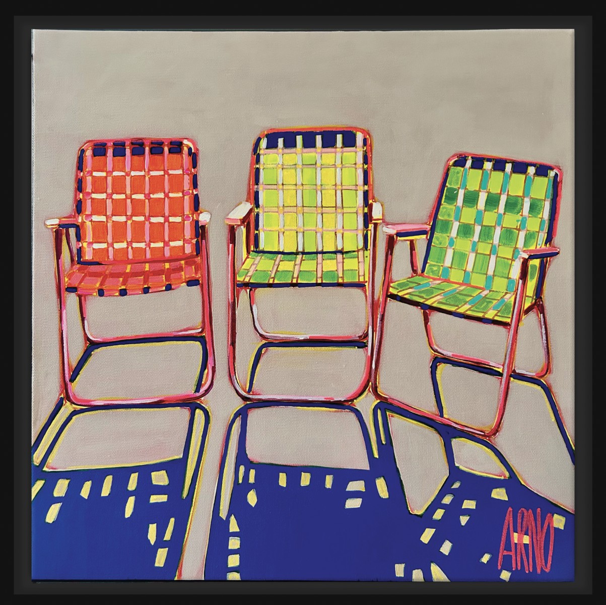 Chaises N°8, de Arno J The Art Cycle