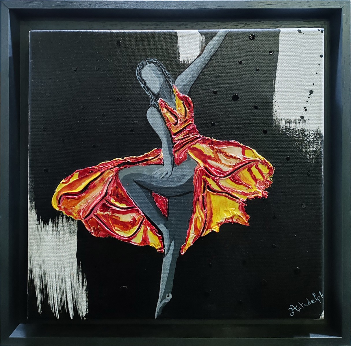 Femme fleur 1, de Artedelph The Art Cycle
