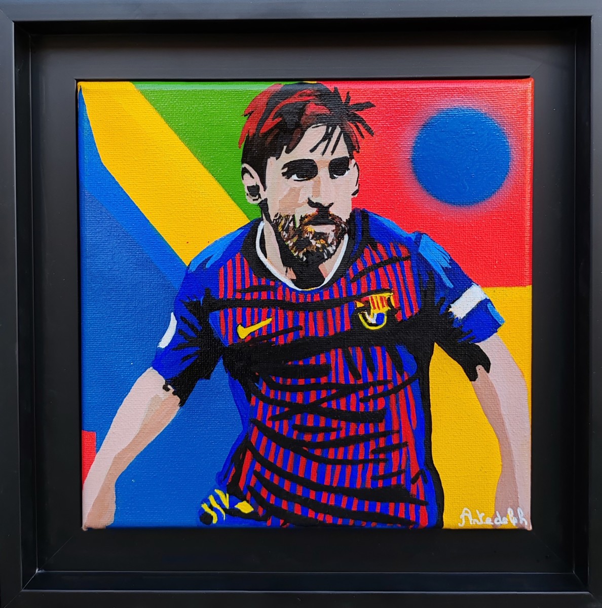 Messi, de Artedelph The Art Cycle