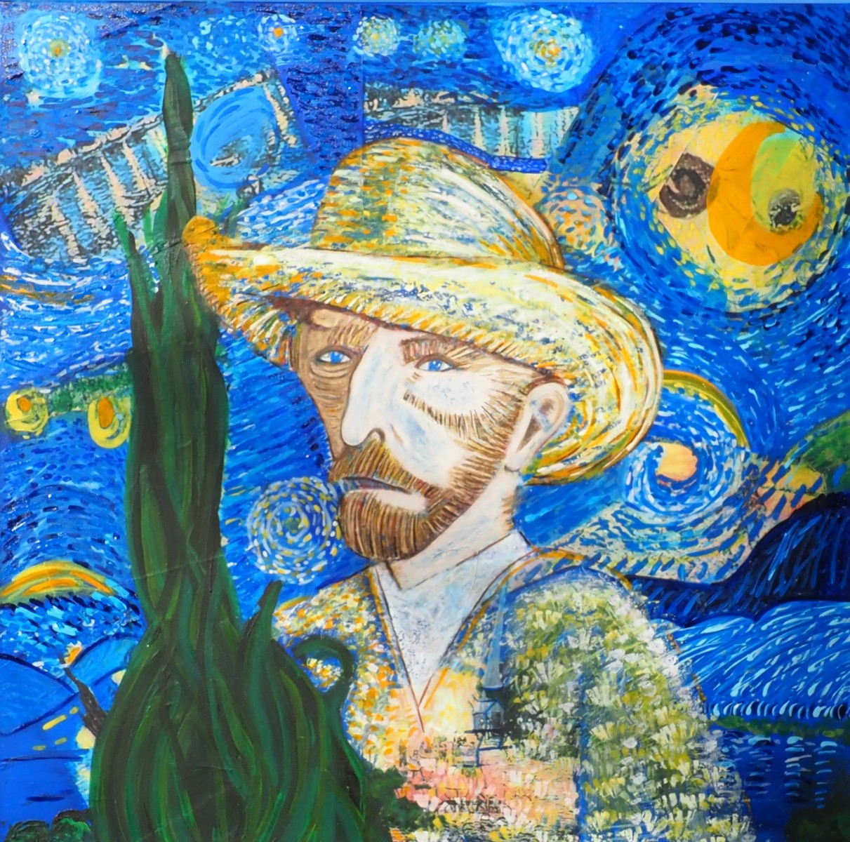 Van Gogh et sa nuit étoilée, de Artedelph The Art Cycle