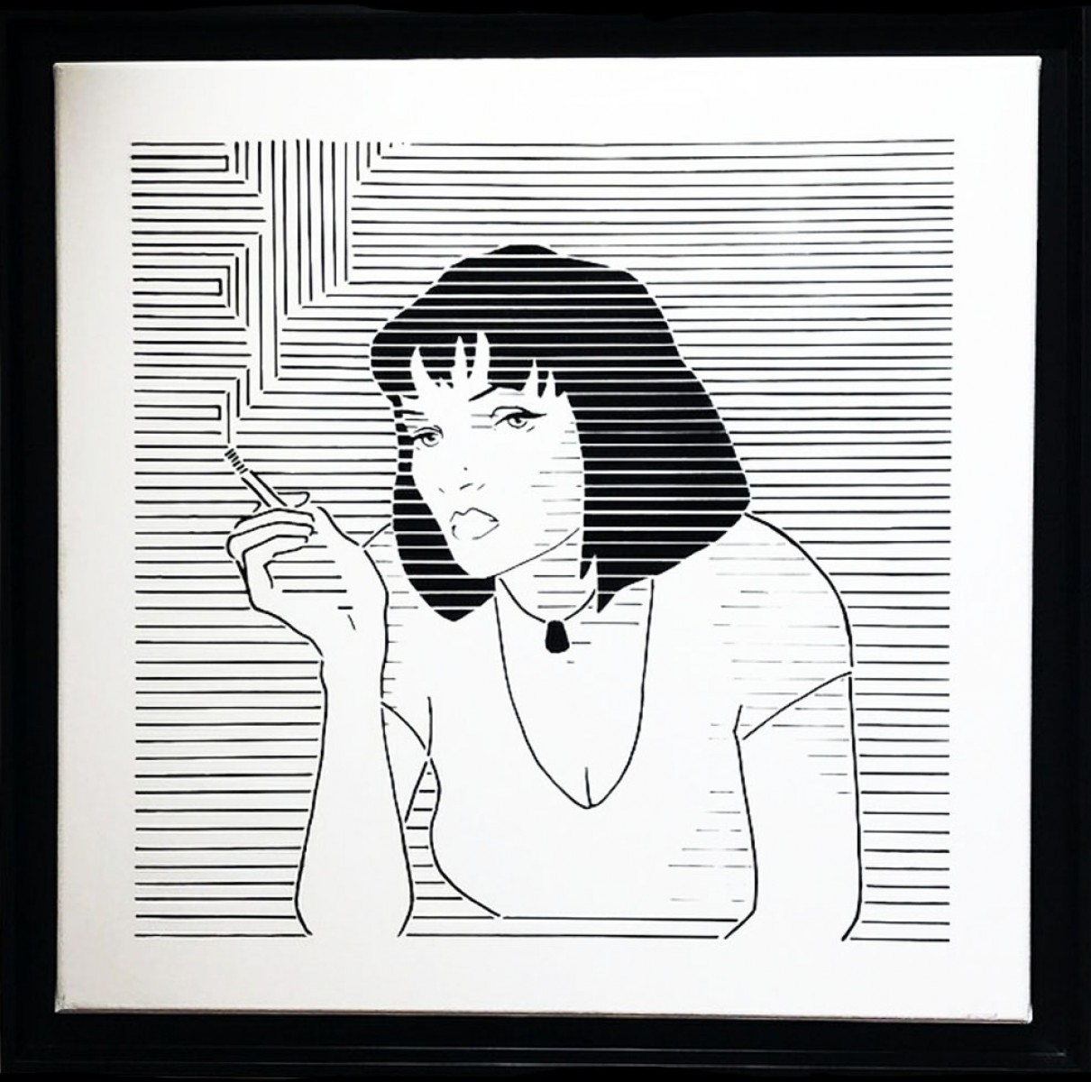 Mia Wallace, de Audrey Cusey The Art Cycle