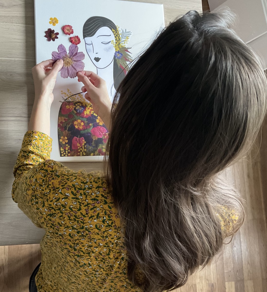 à la rencontre de l'artiste
                     AuDrey WildGarden                