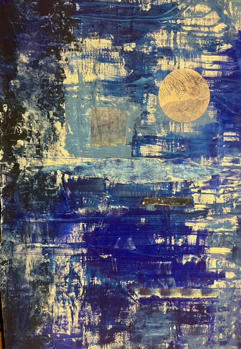 Lune bleue, de Aurélie Lafourcade The Art Cycle
