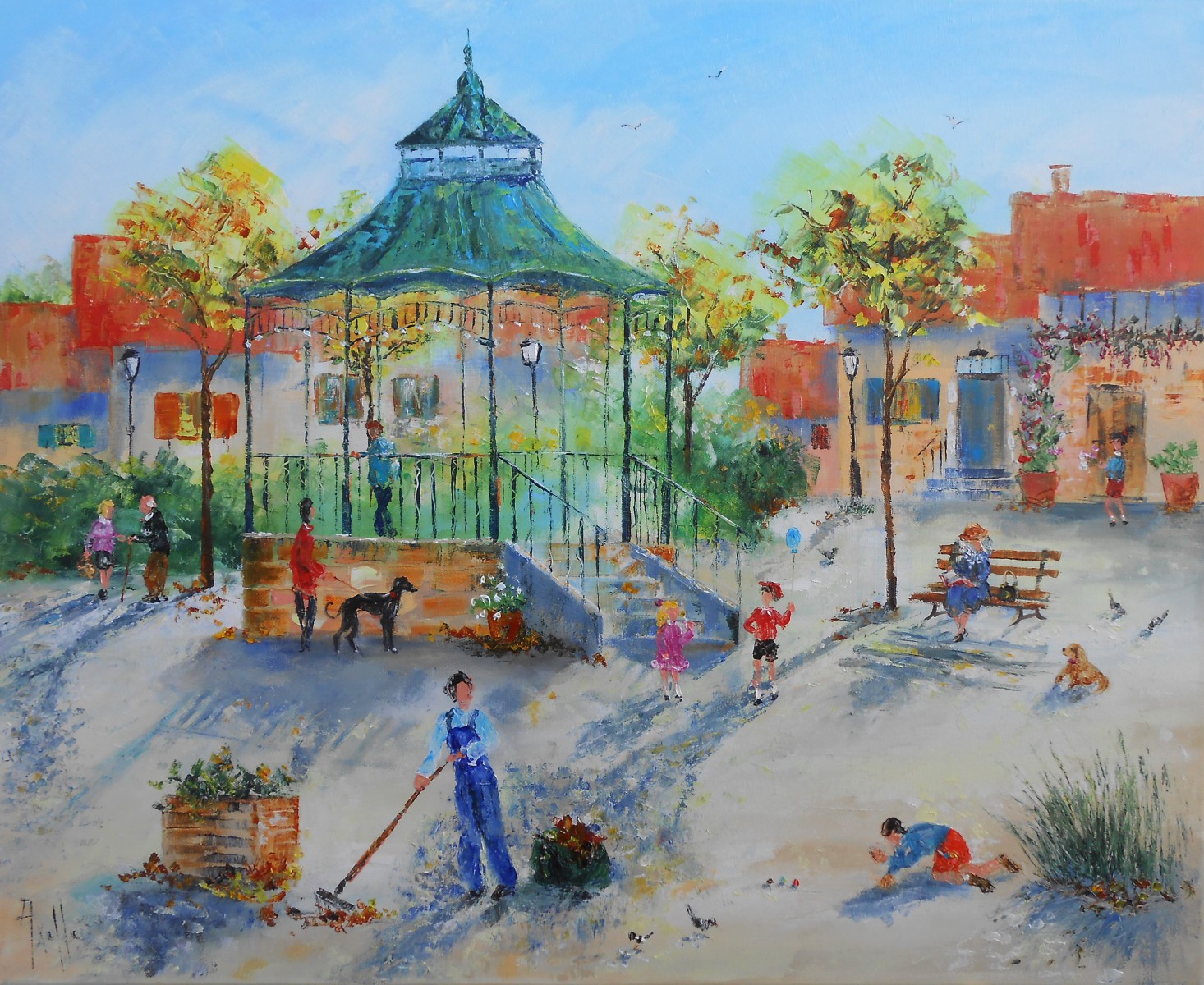 Autour du Kiosque, de Axelle Bosler The Art Cycle