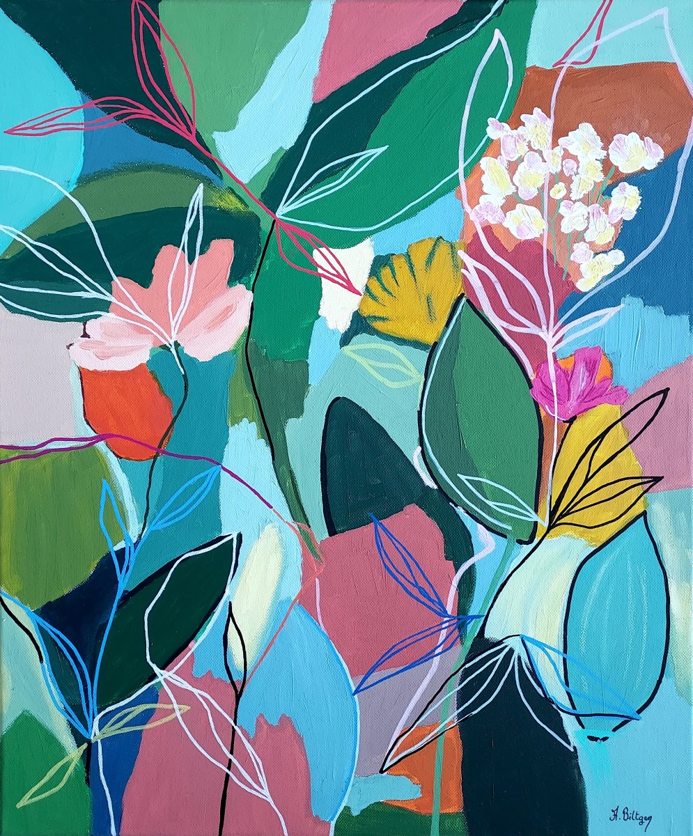 Énergie florale, de Axelle Biltgen The Art Cycle