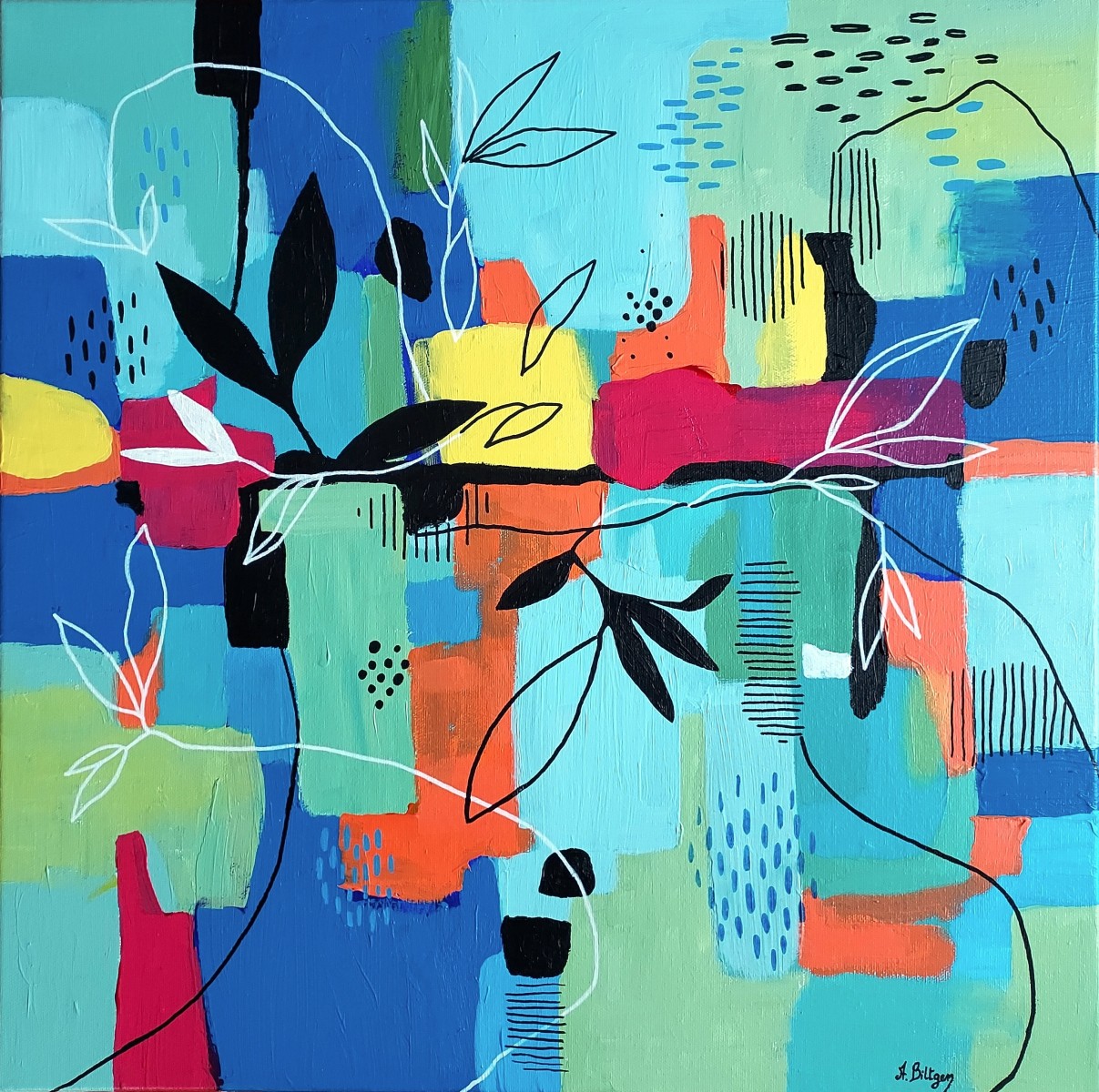 Entre deux battements de lumière, de Axelle Biltgen The Art Cycle