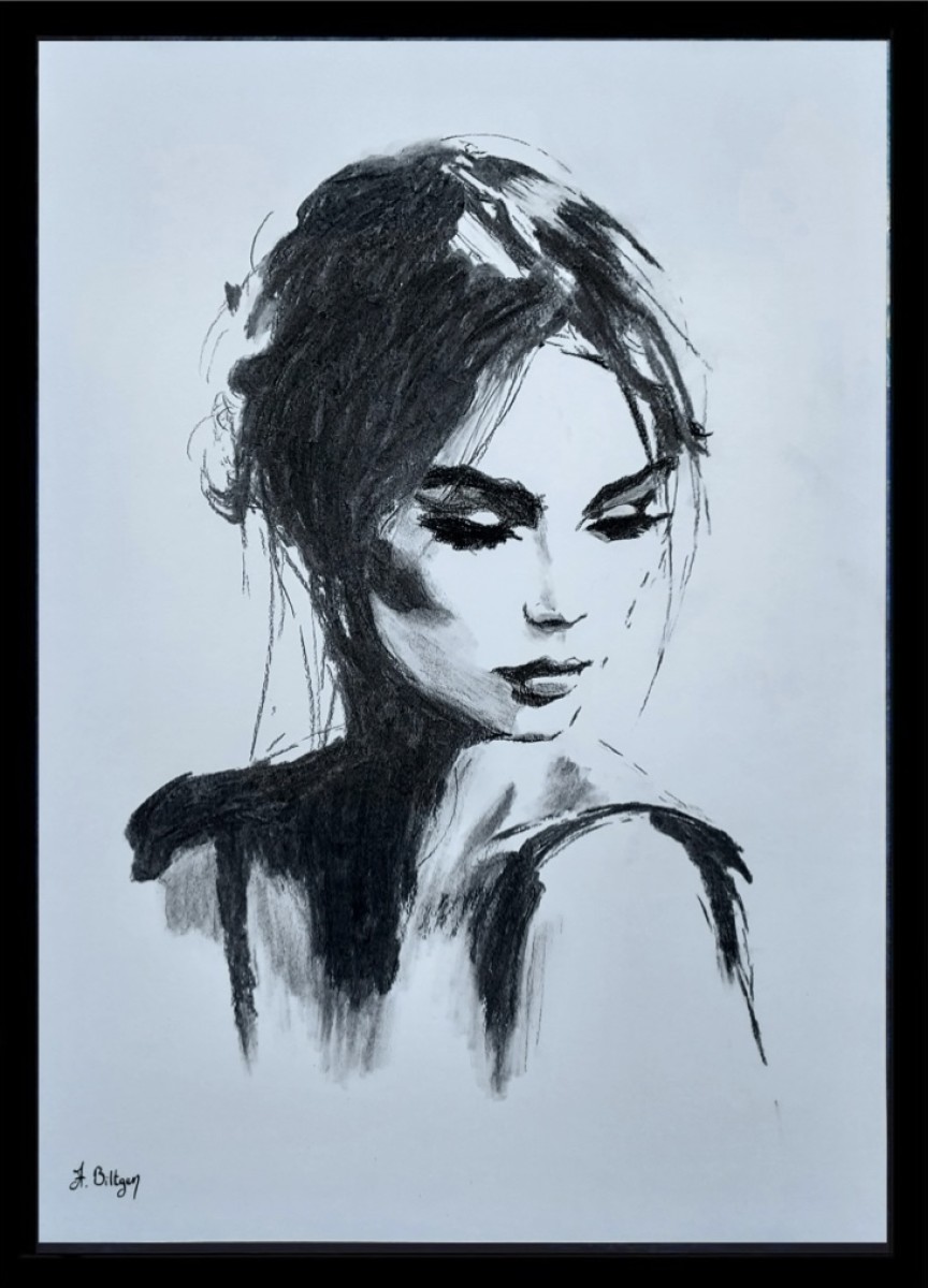 L’ombre d’un regard, de Axelle Biltgen The Art Cycle