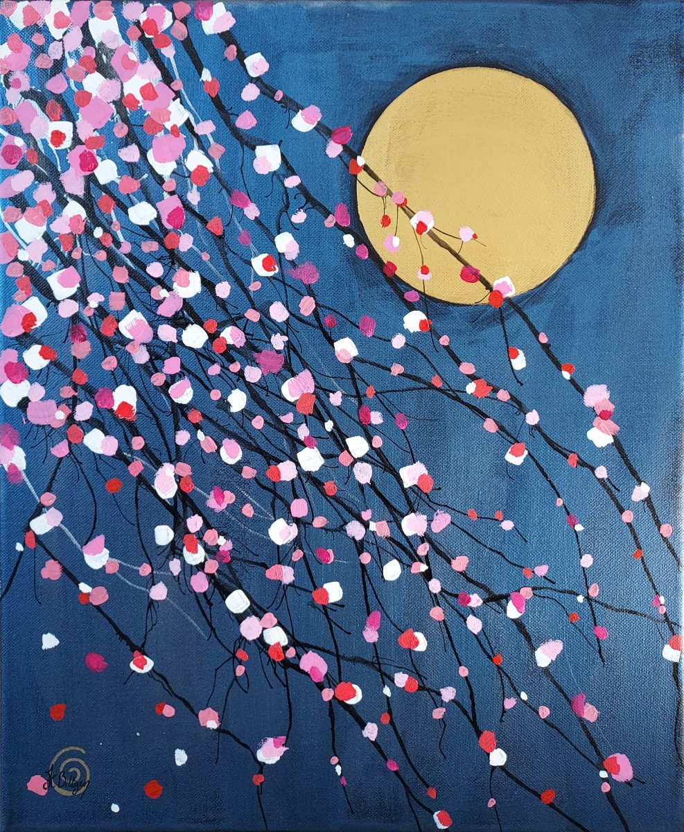 Sous la lune en fleurs, de Axelle Biltgen The Art Cycle