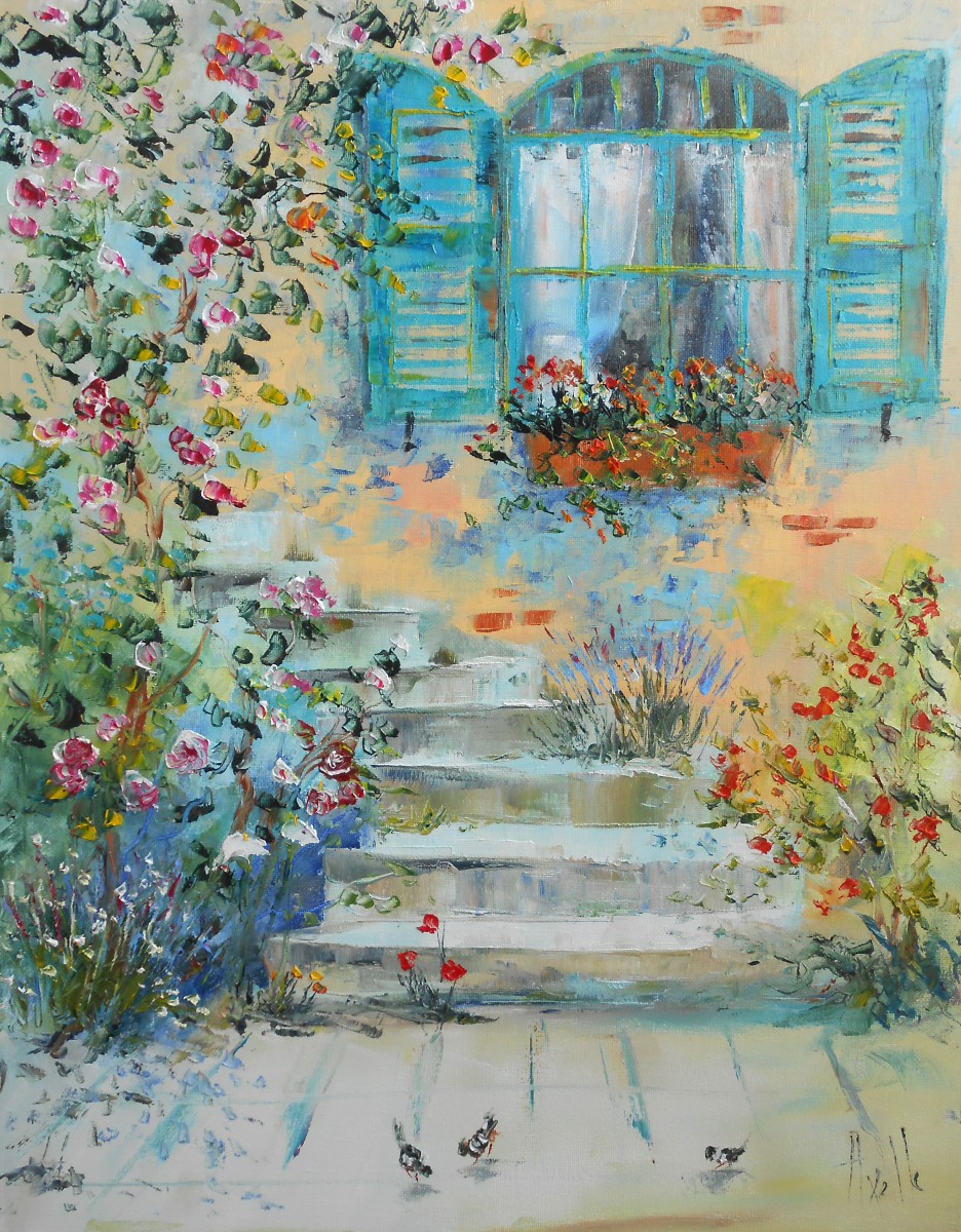 axellebosler escalierfleuri theartcycle photo_principale 1293051582.jpeg The Art Cycle