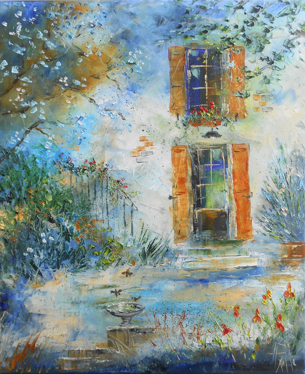 La fontaine aux oiseaux, de Axelle Bosler The Art Cycle